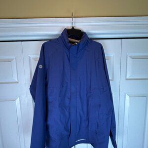 Peter Millar Crown Sport XL wind/rain coat hooded men MS175EZ12 NEW with tags